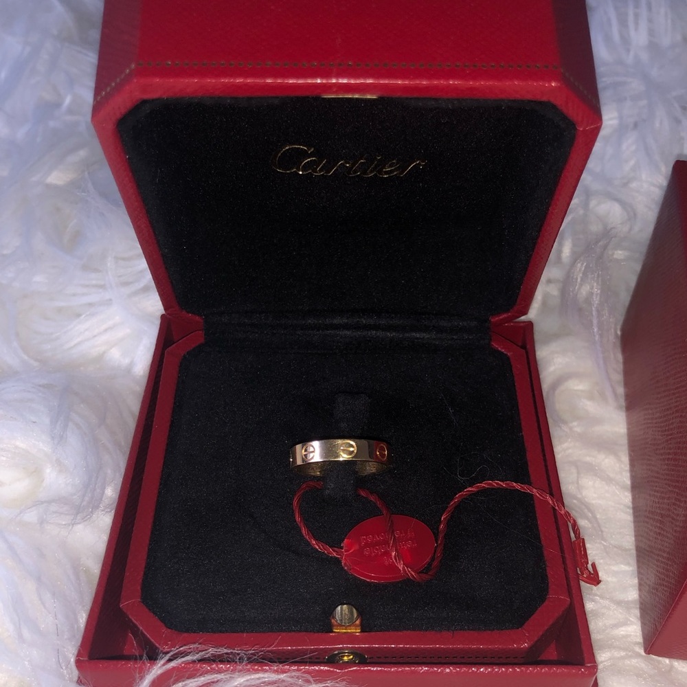 Cartier love ring size 5